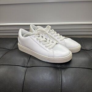 Thousand Fell Lace Up White Eco Recycled Tennis Shoes Mens Size 9.5